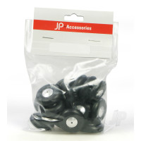 1in - (25mm) Aluminium Hub Wheels (20 pcs)