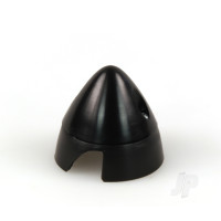 1 1/2in (37mm) Black Nylon Spinner