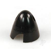 2 1/4in (56mm) Black Nylon Spinner
