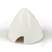 2 3/4in (69mm) White Nylon Spinner