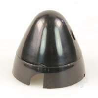 3in (75mm) Black Nylon Spinner