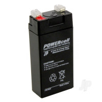 Powercell Gel Lead Acid Battery, 2V 4.5Ah