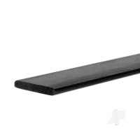 Carbon Fibre Batten/Strip, 0.5 x 3.0mm x 1m