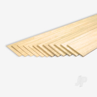 Obeche Sheet, 1/16 x 3 x 36in