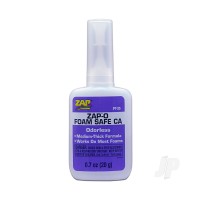 PT25 Zap-O Foam Safe CA Glue .7oz