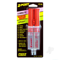 PT36 Z-Poxy 5 Minute Epoxy Glue Dual Syringe 1oz (Box of 12)