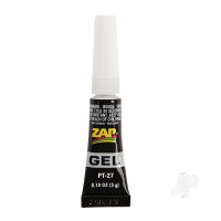PT27 Zap Gel CA Glue, .10oz (Extra Thick Gel)