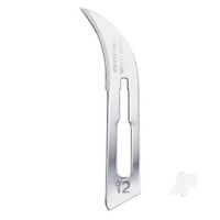 Surgical Knife Blades #12 (20 packets of 5 blades, 100 pcs Total)