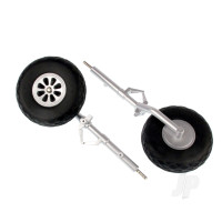 Main Landing Gear (Legs + Wheel) (for P-51 V1)