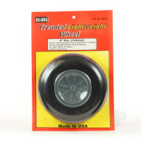 6in Diameter Treaded Lightweight Wheel (1 per card)