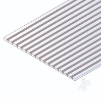 Novelty Freight Car Siding Sheet, 1:20.3, 1.5 x 300 x 600mm (.060 x 12 x 24in (1 per pack)