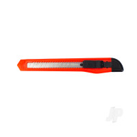 K10 9mm Plastic Snap Knife, Red (Carded)