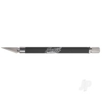 K18 Grip-On Knife with Safety Cap (#11 Blade), Black (Carded)