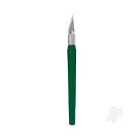 K40 Pocket Clip-on Knife with Twist-off Cap, Green (Carded)