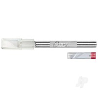 K2 Knife, Medium Duty Round Aluminium with Safety Cap, 5x Assorted Blades (Carded)
