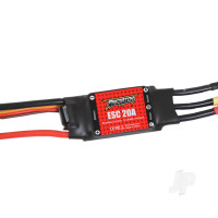 20A ESC With 200 Input Cable XT60 (for 800mm warbirds/1100mm Cessna 182/1280mm Easy trainer 1280 V1+V2 /1500mm Let13/ 1500mm Moa)