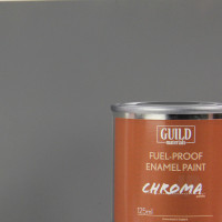Chroma Enamel Fuelproof Paint Matt Dark Grey (125ml Tin)