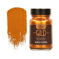 Super GILD Acrylic Gilding Enamel Paint, Burnt Copper (60ml)