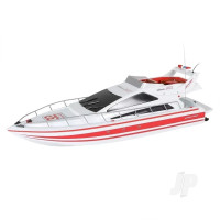 Atlantic Yacht (Luxury Powerboat) RTR, Red (700mm)