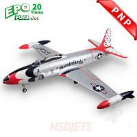 T-33 8kg Turbine Foam Jet, Thunderbirds (PNP, no turbine) XT60