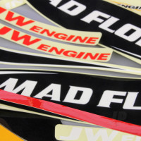 Decal Stickers (Mad Flow Brushed / Brushless)