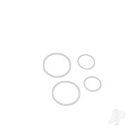 DF95 Silicone O-ring Large (2pcs) Small (2pcs) for RX & Battery Box) (for JOY8811V3 8811AV3)