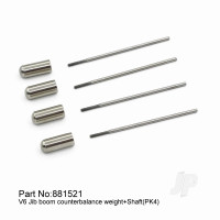 DF65 Jib Boom Counterbalance Weight and Shaft (4pcs)(for JOY8815AV8 8815V8)