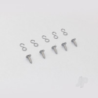 DF65/95 Backstay Hook & Screw (5pcs)(for JOY8815AV8 8815V8 8811V3 8811AV3)