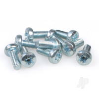Metal Crosshead Screw, M4 x 10 (10 pcs)