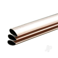 Aluminium Streamline Tube, 5/8 x 36in, .016in Wall (Bulk Pack of 3 Items)