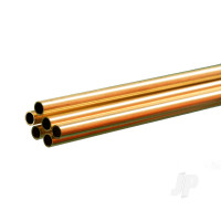 Brass Round Tube, 3/16 x 36in - .014in Wall