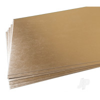 Aluminium Sheet, .016 x 10 x 4in (Bulk Pack of 6 Items)