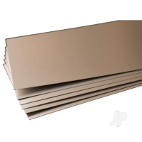Tin Coated Steel Sheet, .013 x 10 x 4in, Dull Matt (Bulk Pack of 6 Items)