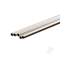 Aluminium Round Tube, 5mm x 1m, .45mm Wall