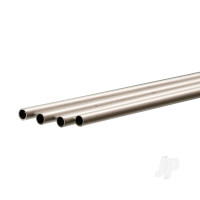 Aluminium Round Tube, 6mm x 1m, .45mm Wall