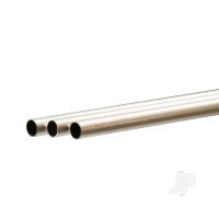Aluminium Round Tube, 12mm x 1m, .45mm Wall (Bulk Pack of 3 Items)