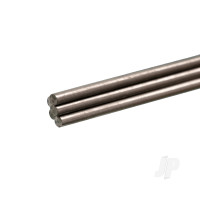 Music/Piano Wire, 4.0 x 1000mm (Bulk Pack of 5 Items)