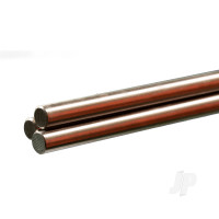 Stainless Steel Round Rod, 3/8 x 36in