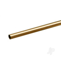 Brass Round Tube, 5/32 x 12in - .014in Wall