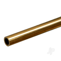 Brass Round Tube, 7/32 x 12in - .029in Wall
