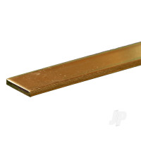 Brass Strip, 3/32 (.093) x 3/4 x 12in
