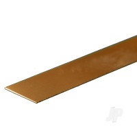 Brass Strip, 1/64 (.016) x 3/4 x 12in
