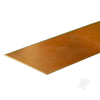Brass Strip, 1/64 (.016) x 2 x 12in