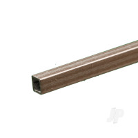 Aluminium Square Tube, 1/8 x 12in - .014in Wall