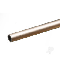 Aluminium Round Tube, 1/4 x 12in - .035in Wall