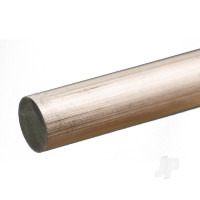 Aluminium Round Rod, 1/2 x 12in