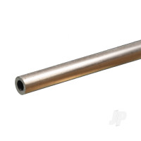 Aluminium Round Tube, 1/4 x12in - .049in Wall