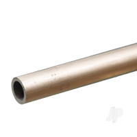 Aluminium Round Tube, 3/8 x 12in - .049in Wall
