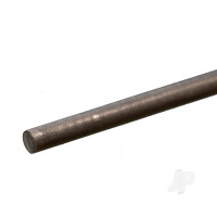 Stainless Steel Round Rod, 3/16 x 12in