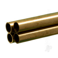 Brass Round Tube, 3/8 x 36in - .029in Wall